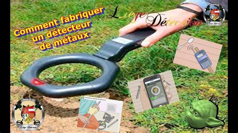 fabrication detecteur du metal|détecteur de métaux.